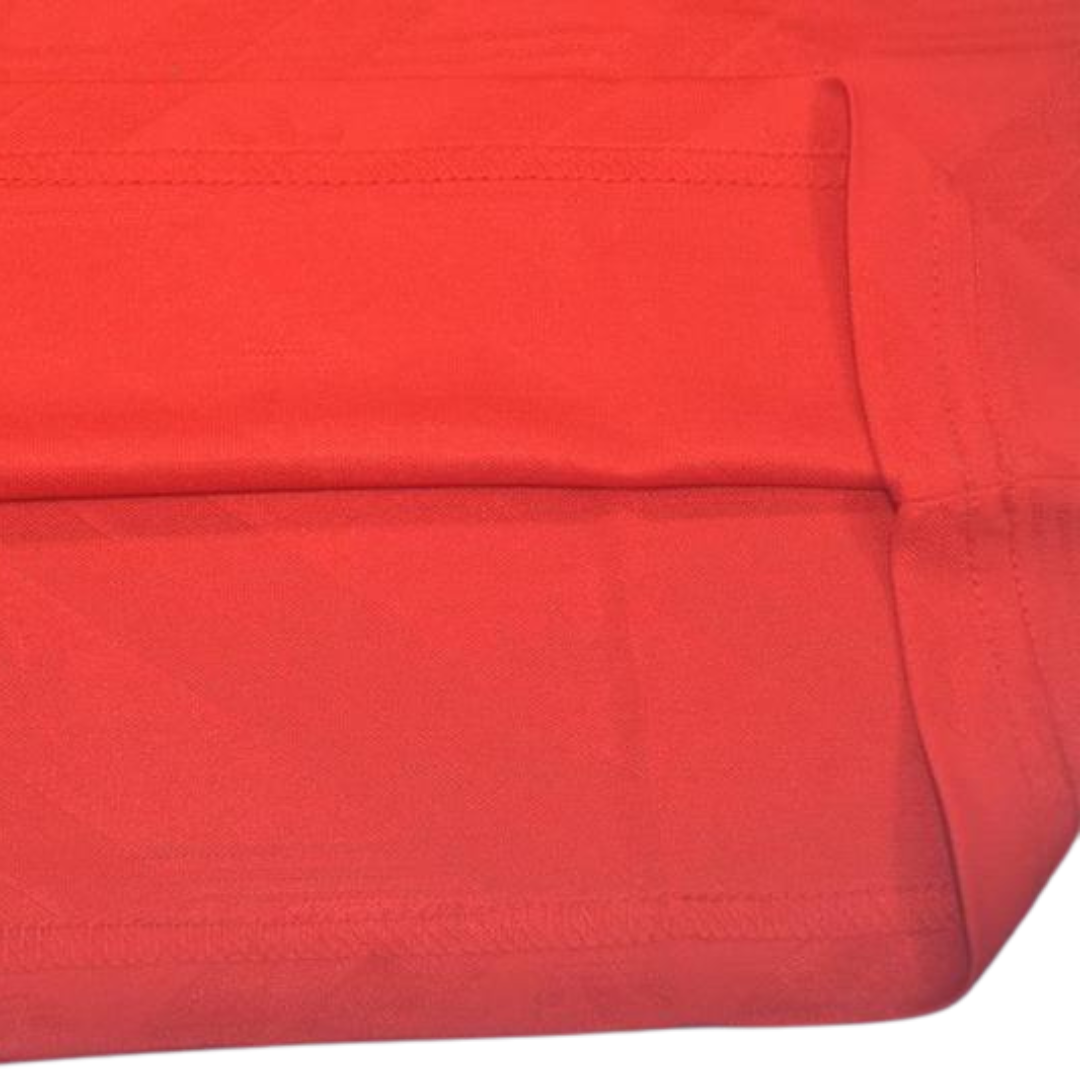 Camisa Manchester United Manga Longa Home 1986 - Versão Retrô