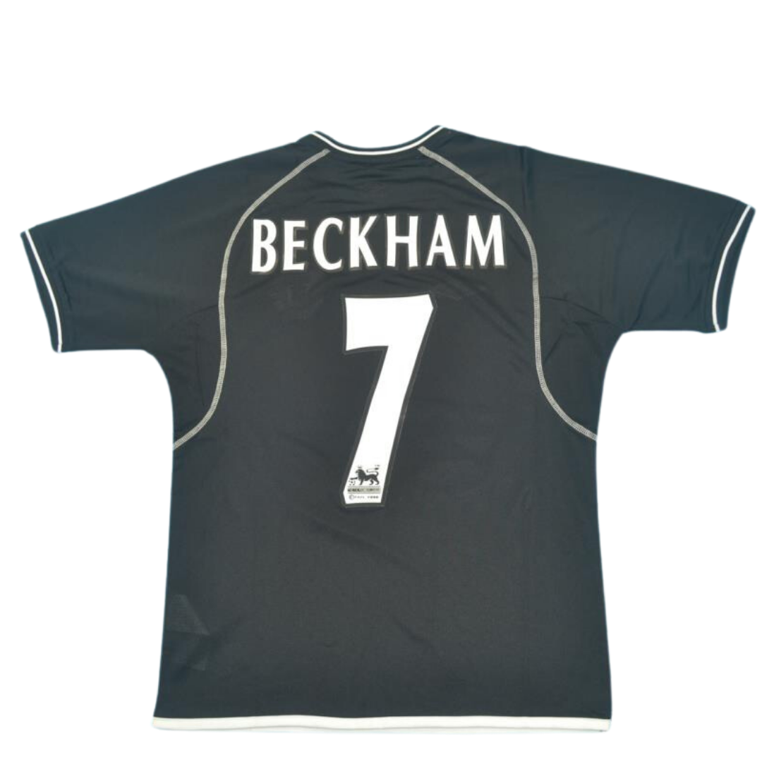 Camisa Manchester United Away 00/02 - Versão Retrô "Beckham" Nº 7
