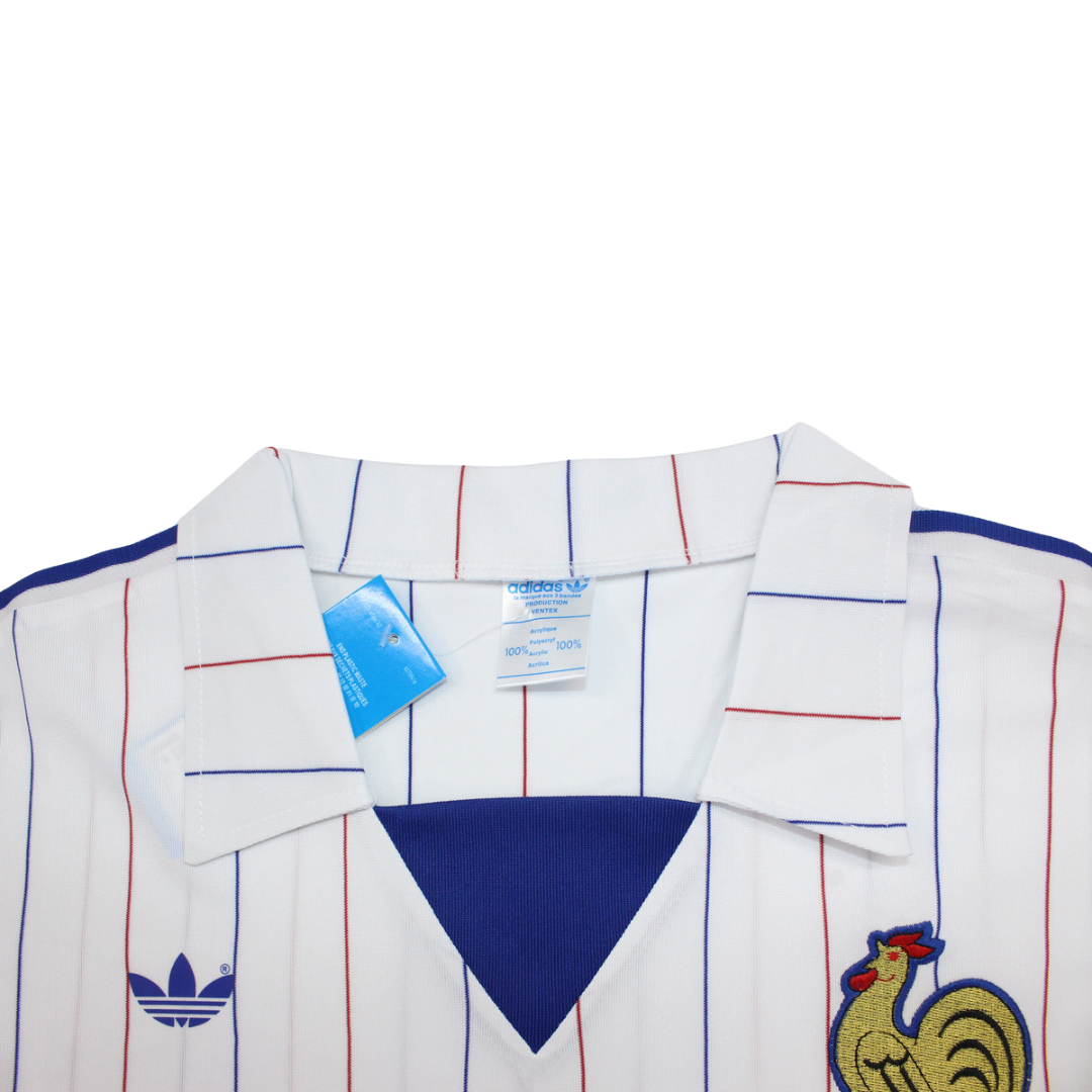Camisa França Manga Longa Away 1981 - Versão Retrô