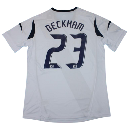 Camisa LA Galaxy Home 11/12 - Versão Retrô "Beckham" Nº 23