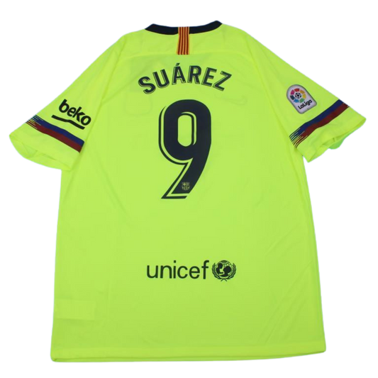 Camisa Barcelona Away 18/19 - Versão Retrô "Suárez" Nº 9