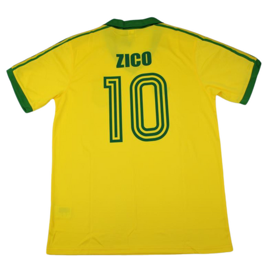 Camisa Retrô Brasil Home 1978 "Zico" N°.10