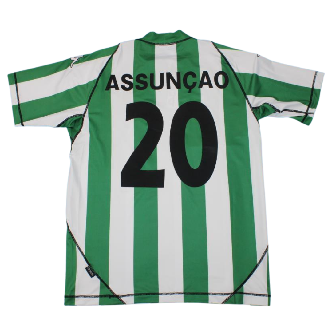 Camisa Real Betis Home 03/04 - Versão Retrô "Assunção" Nº 20
