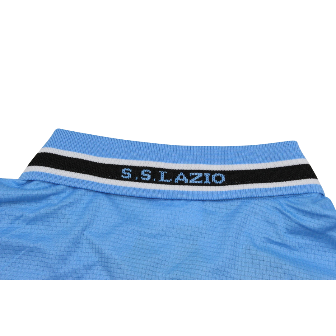 Camisa Lazio Manga Longa Home 99/00 - Versão Retrô