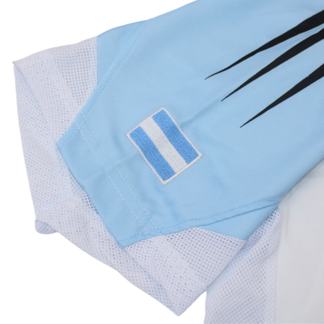 Camisa Retrô Argentina Home 04/05 "López" N°.7