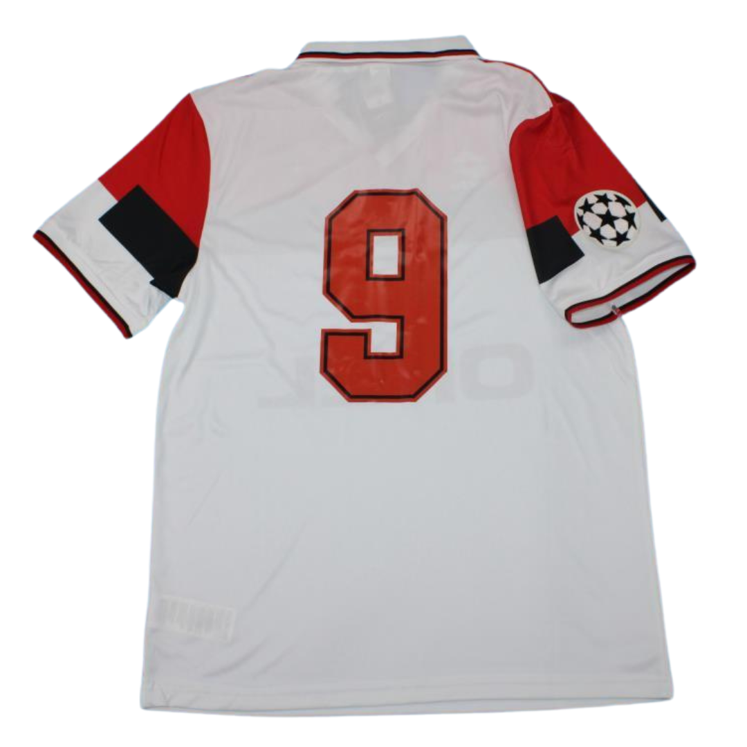 Camisa Retrô Milan Away  UCL Versão 94/95 N°.9