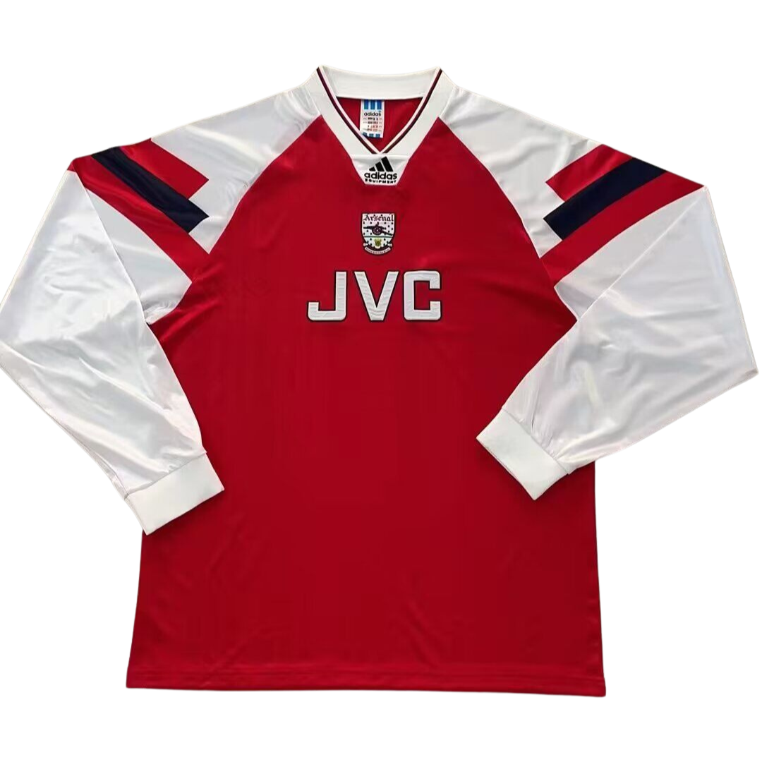 Camisa Arsenal Manga Longa Home 92/94 - Versão Retrô