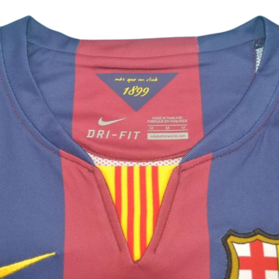 Camisa Barcelona Home 14/15 - Versão Retrô "Suárez" Nº 9