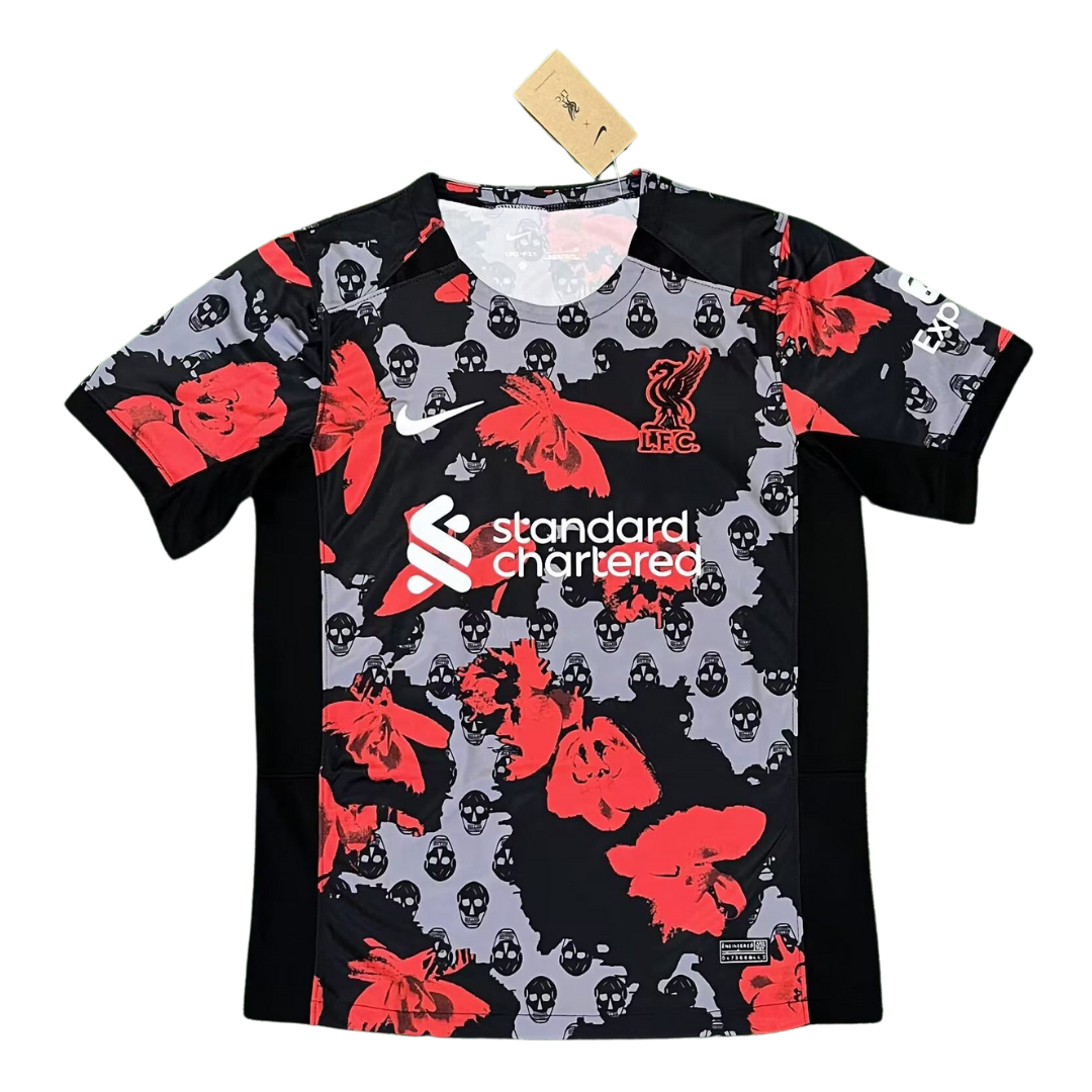 Camisa Liverpool Versão Halloween 23/24 - Versão Retrô