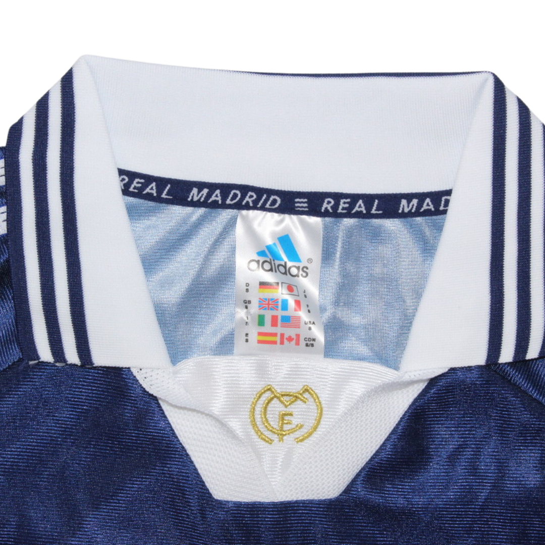 Camisa Real Madrid Thrid Away 98/99 - Versão Retrô "Redondo" Nº 6