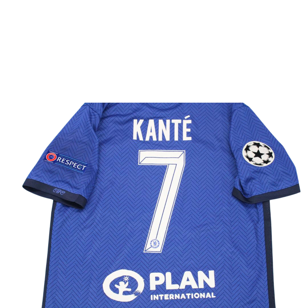 Camisa Chelsea UCL Final 20/21 - Versão Retrô "Kanté" Nº 7