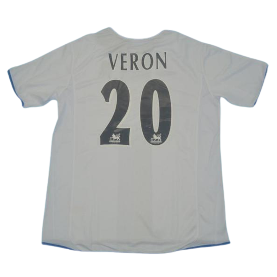 Camisa Chelsea Away 03/05 - Versão Retrô "Veron" Nº 20