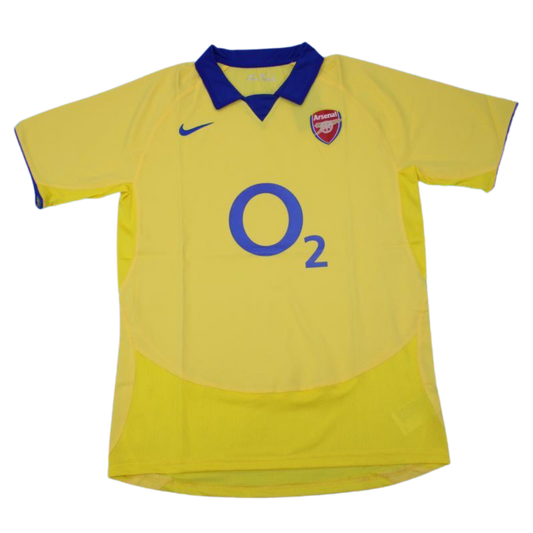 Camisa Arsenal Away 03/05 - Versão Retrô