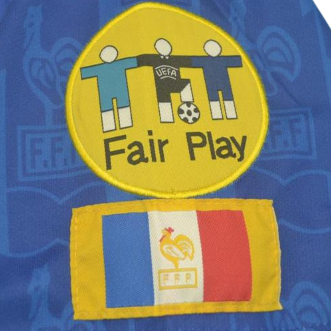 Camisa Retrô França Home 1996 "Zidane" N°10