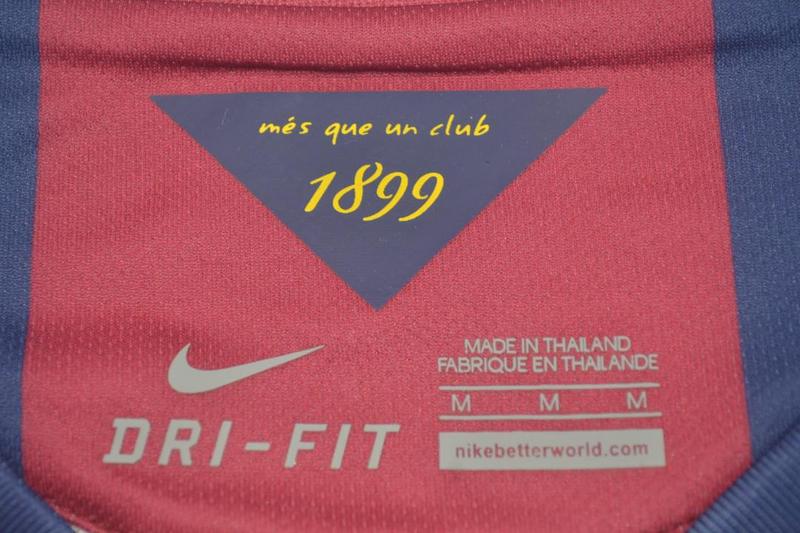 Camisa Barcelona Home 14/15 - Versão Retrô "A.Iniesta" Nº 8