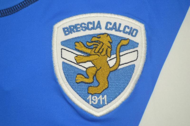 Camisa Brescia Calcio Manga Longa Home 03/04 - Versão Retrô