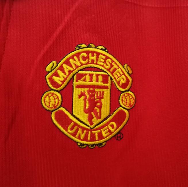 Camisa Manchester United Manga Longa Home 98/99 - Versão Retrô