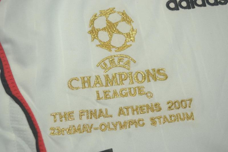 Camisa Milan Manga Longa Away 06/07 - Versão Retrô