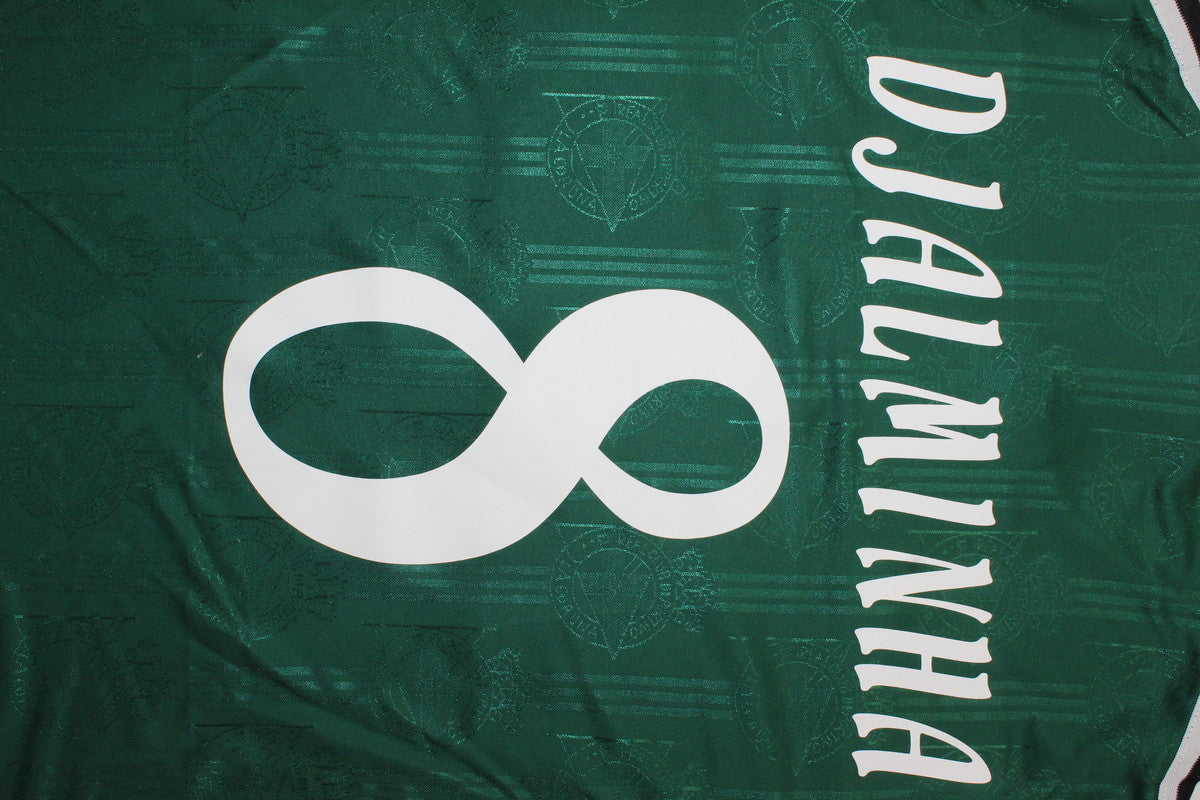 Camisa Deportivo de La Coruña Away 99/00 - Versão Retrô "Djalminha" Nº 8