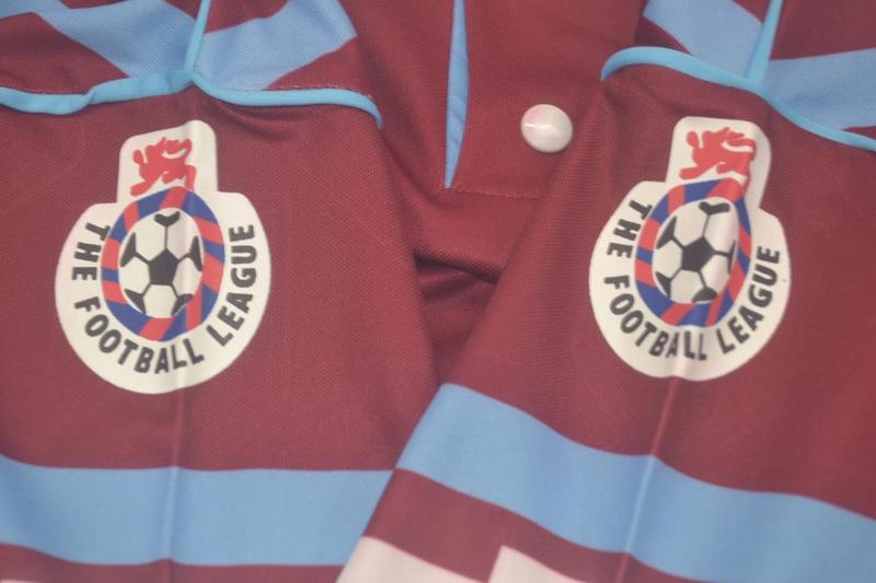 Camisa West Ham Home 91/92 - Versão Retrô Nº 3