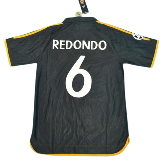 Camisa Real Madrid Away 99/00 - Versão Retrô "Redondo" Nº 6