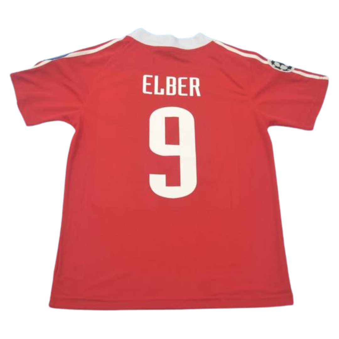 Camisa Bayern de Munique Home 00/01 - Versão Retrô "Elber" N° 9