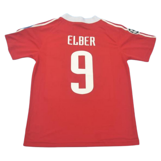 Camisa Bayern de Munique Home 00/01 - Versão Retrô "Elber" N° 9