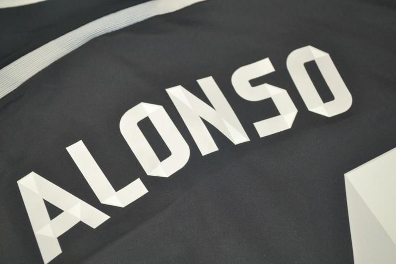 Camisa Real Madrid Third Away 14/15 - Versão Retrô "Alonso" Nº 14