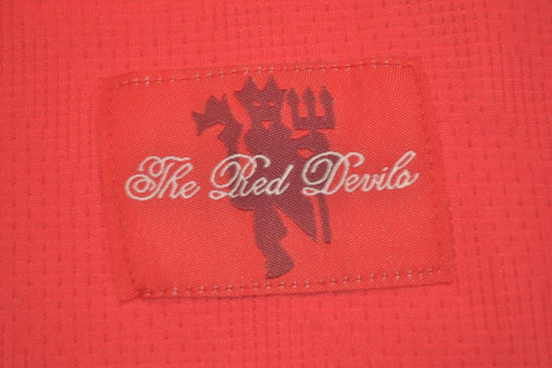 Camisa Manchester United Manga Longa Home 07/08 - Versão Retrô