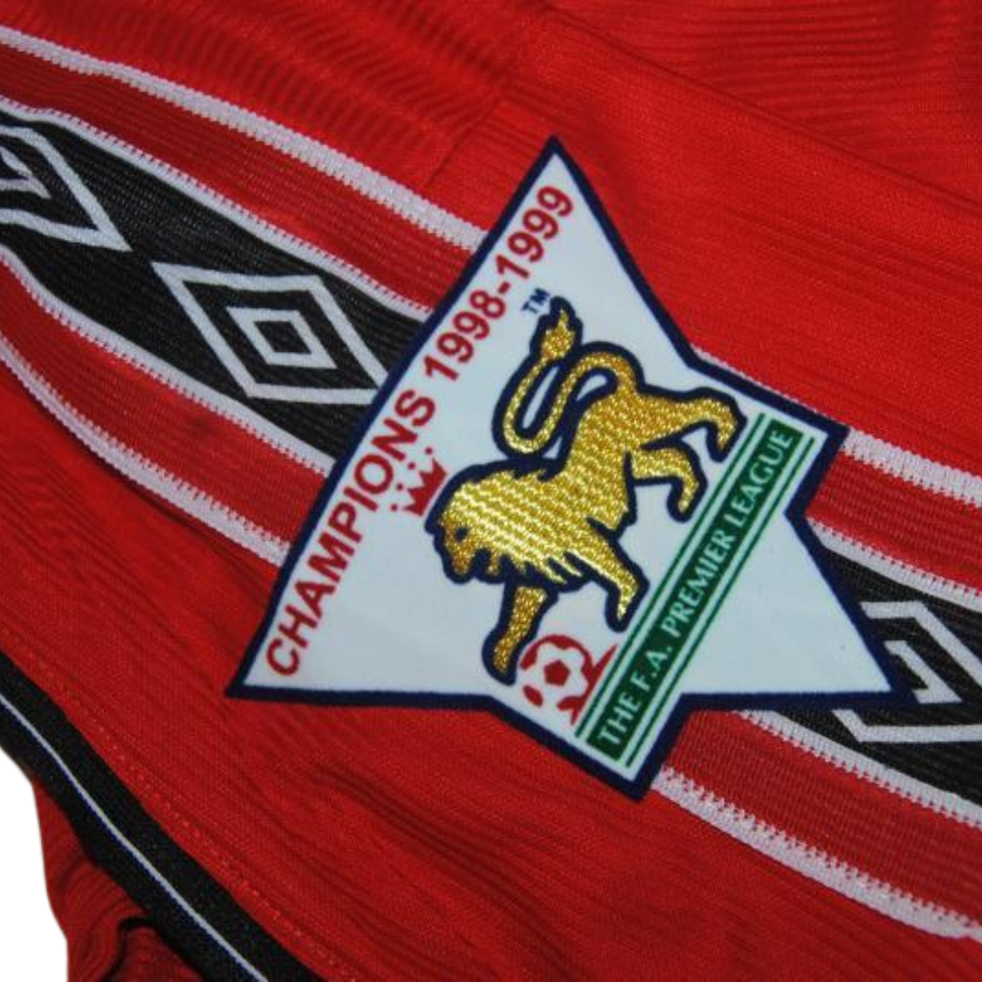 Camisa Manchester United Home 98/99 - Versão Retrô