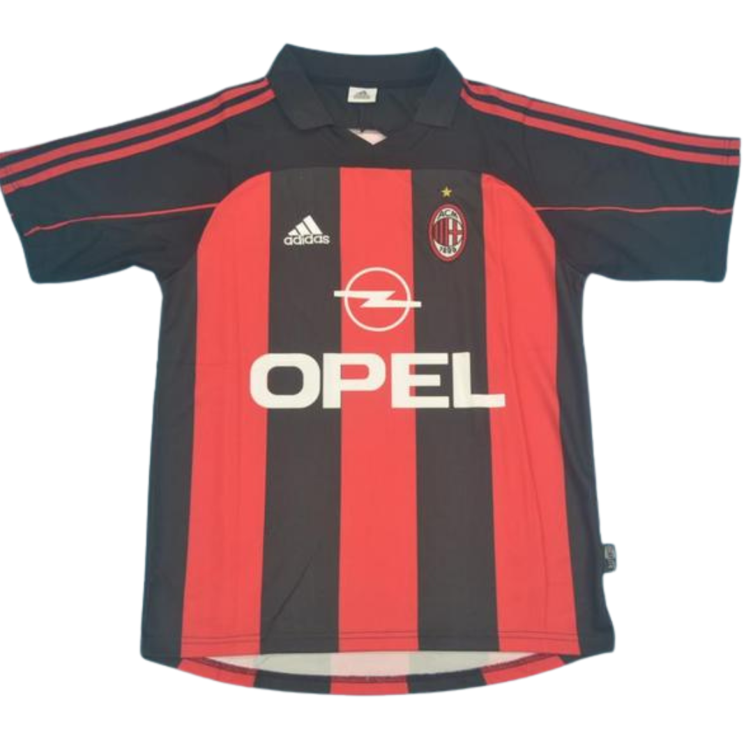 Camisa Retrô Milan Home UCL Versão 00/02 "Shevchenko" N°.7