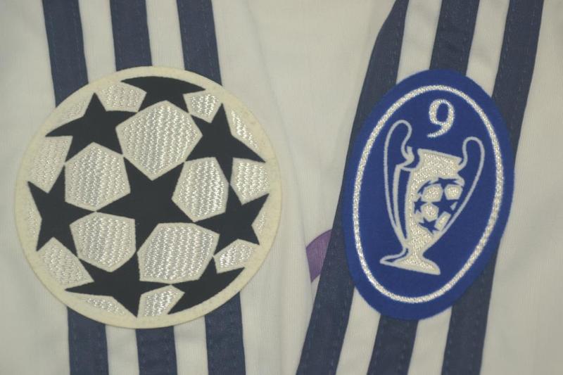 Camisa Real Madrid Manga Longa Home 06/07 - Versão Retrô