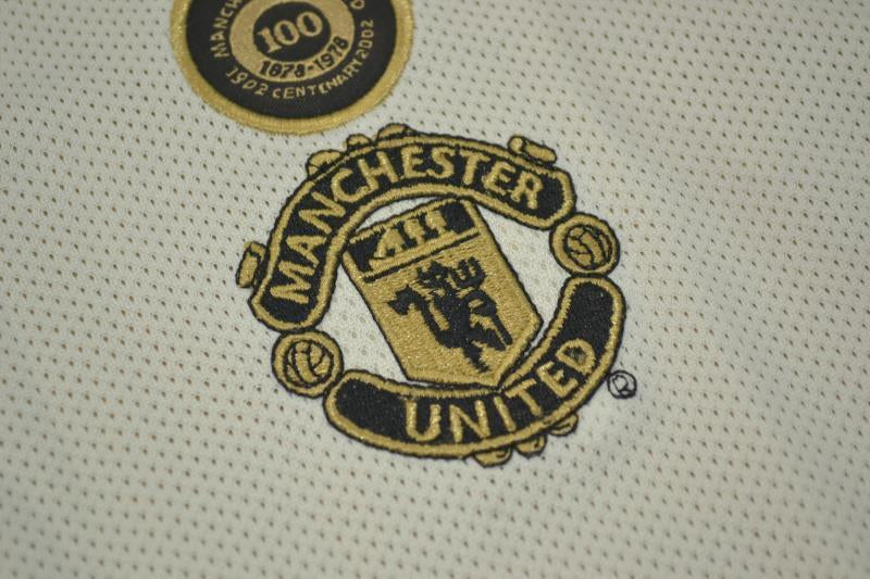Camisa Manchester United Reservible Mode 00/01 - Versão Retrô