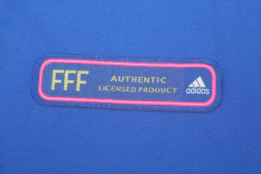 Camisa Retrô França Home Final Versão UEFA Europameisterschaft 2000 "Trezeguet" N°20