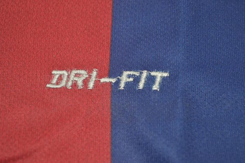 Camisa Barcelona Manga Longa 10/11 - Versão Retrô "David Villa" Nº 7