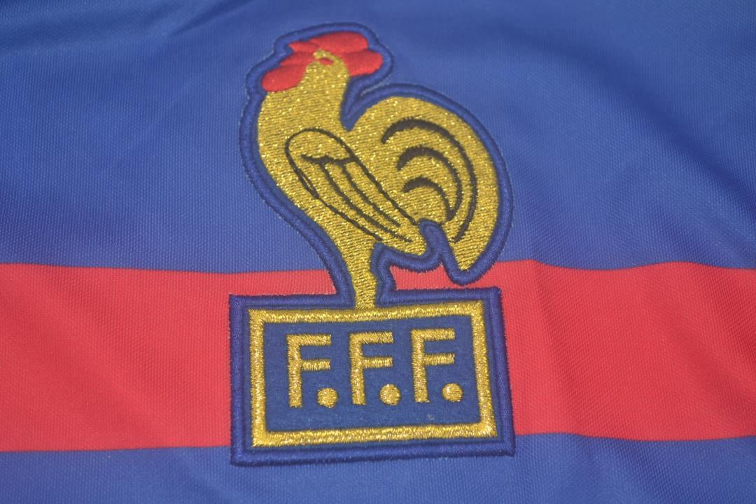 Camisa França Manga Longa Home 1984 - Versão Retrô