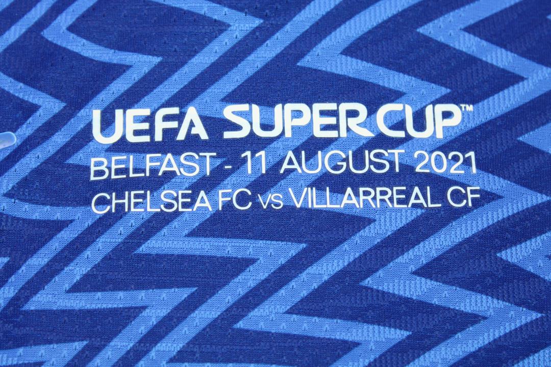 Camisa Chelsea UEFA Super Cup 21/22 - Versão Retrô "Jorginho" Nº 5