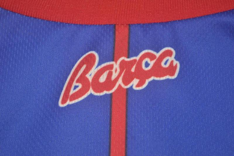 Camisa Barcelona Home 97/98 - Versão Retrô "Guardiola" Nº 4