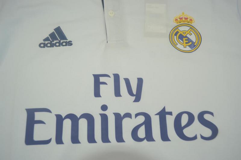 Camisa Real Madrid Home 16/17 - Versão Retrô "Casemiro" Nº 14