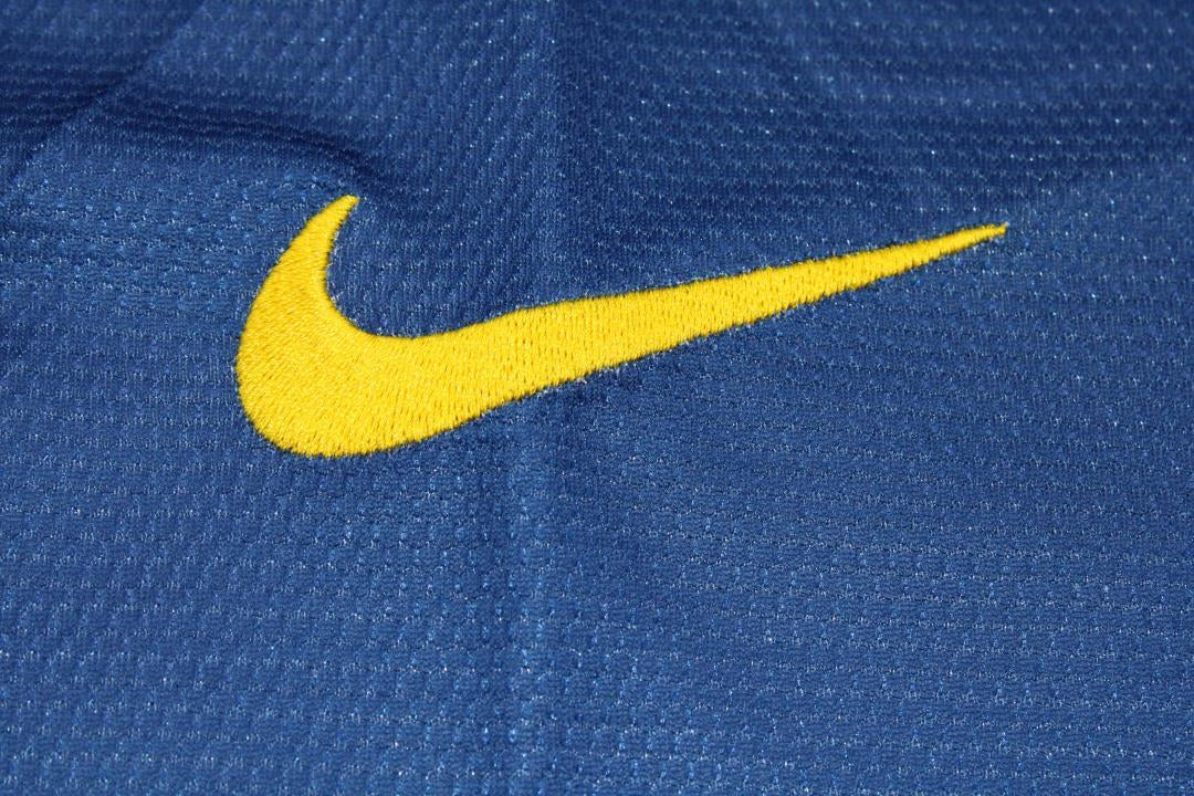 Camisa Barcelona Manga Longa Home 08/09 - Versão Retrô