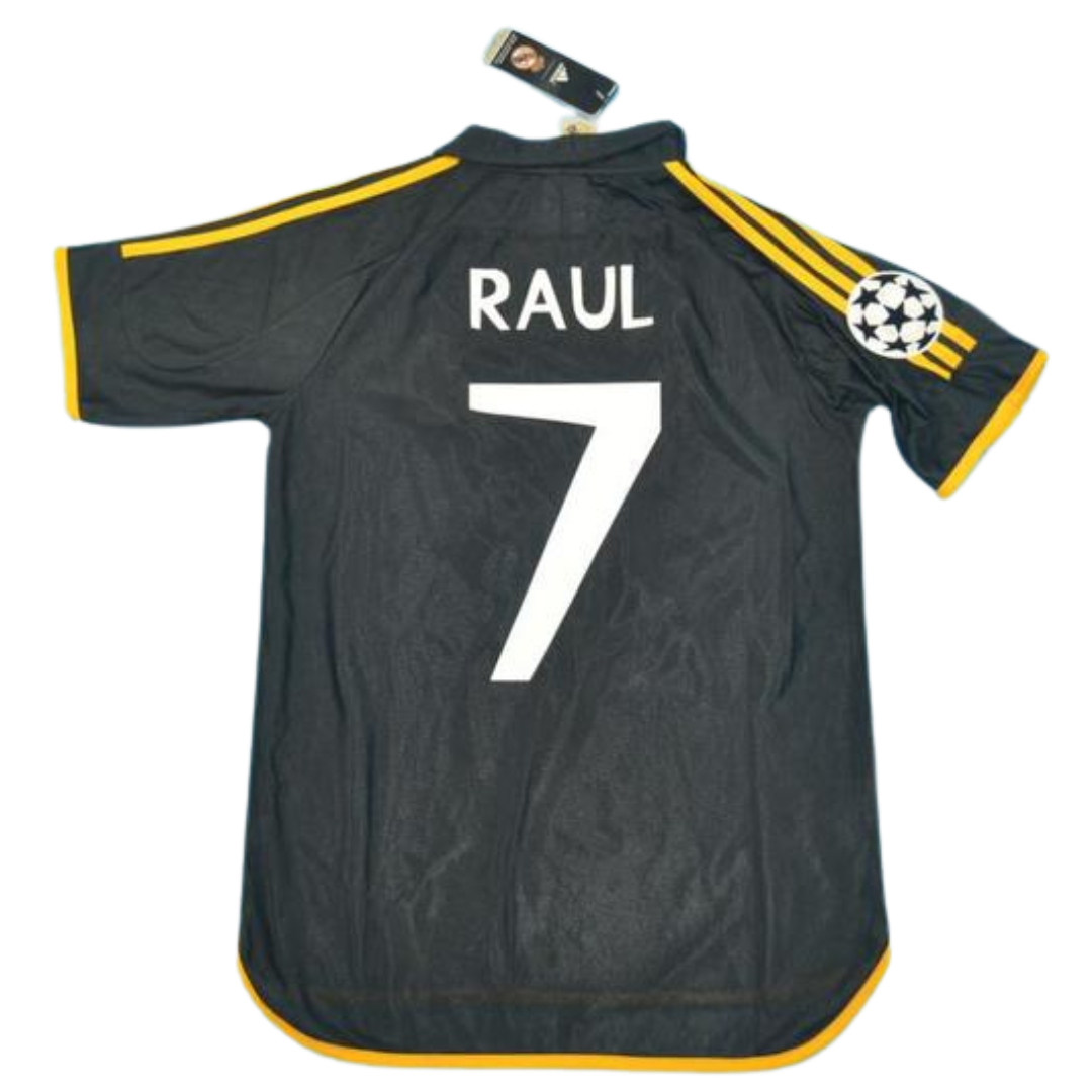 Camisa Real Madrid Away 99/00 - Versão Retrô "Raul" Nº 7