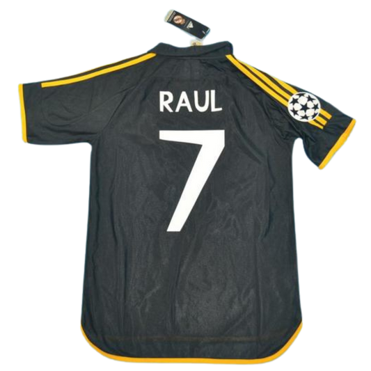 Camisa Real Madrid Away 99/00 - Versão Retrô "Raul" Nº 7