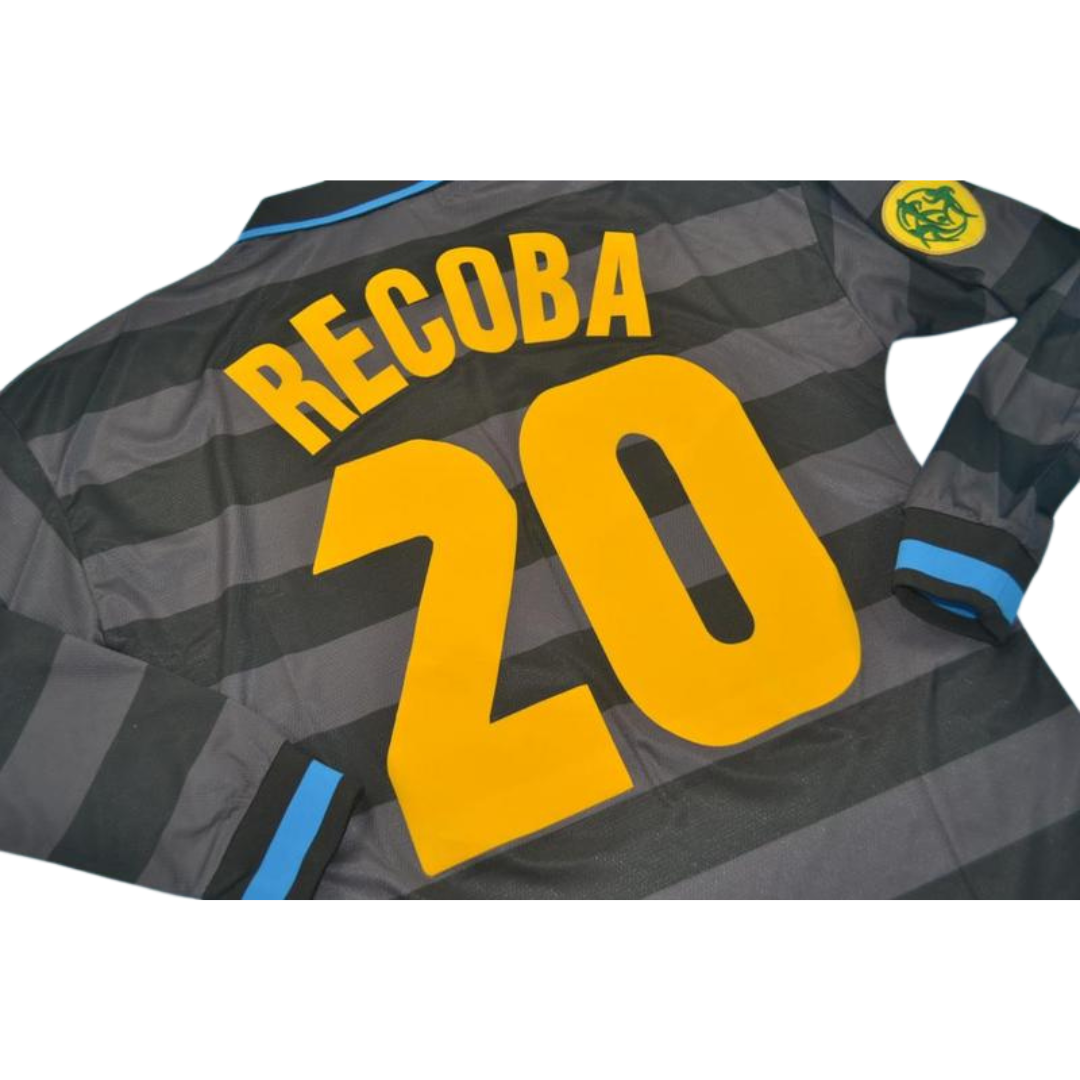 Camisa Inter de Milão Manga Longa 97/98 - Versão Retrô "Recoba" Nº 20