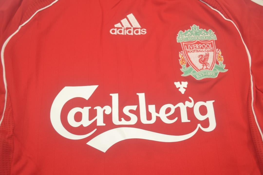 Camisa Liverpool Home 06/08 - Versão Retrô "Gerrard" Nº 8