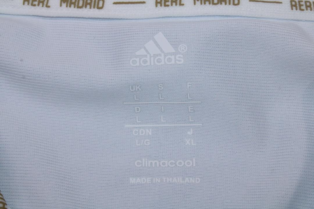 Camisa Real Madrid Manga Longa Home 11/12 - Versão Retrô