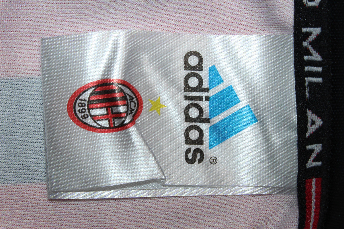 Camisa Milan Manga Longa Home 99/00 - Versão Retrô