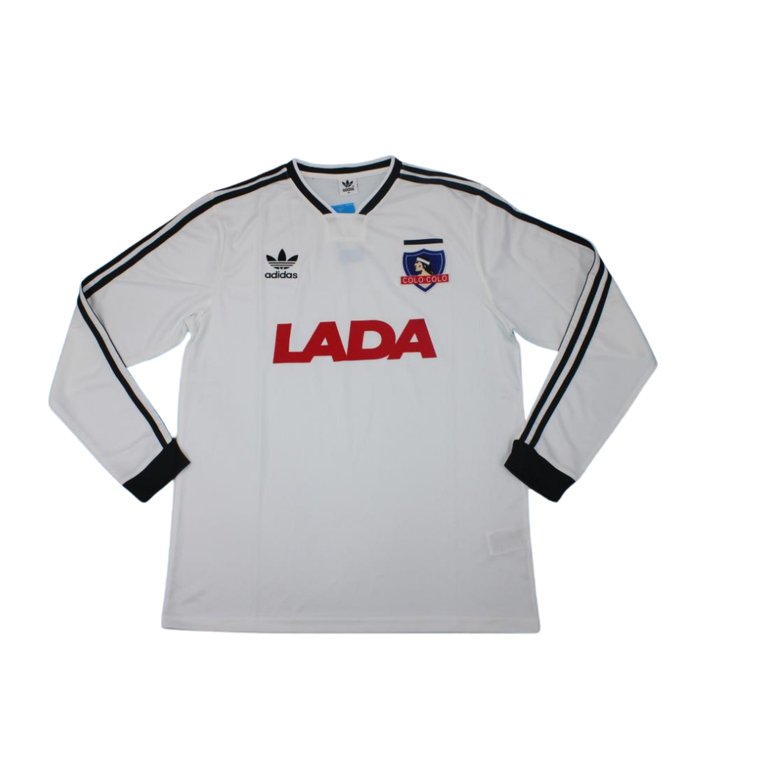 Camisa Colo Colo Manga Longa Home 1991 - Versão Retrô