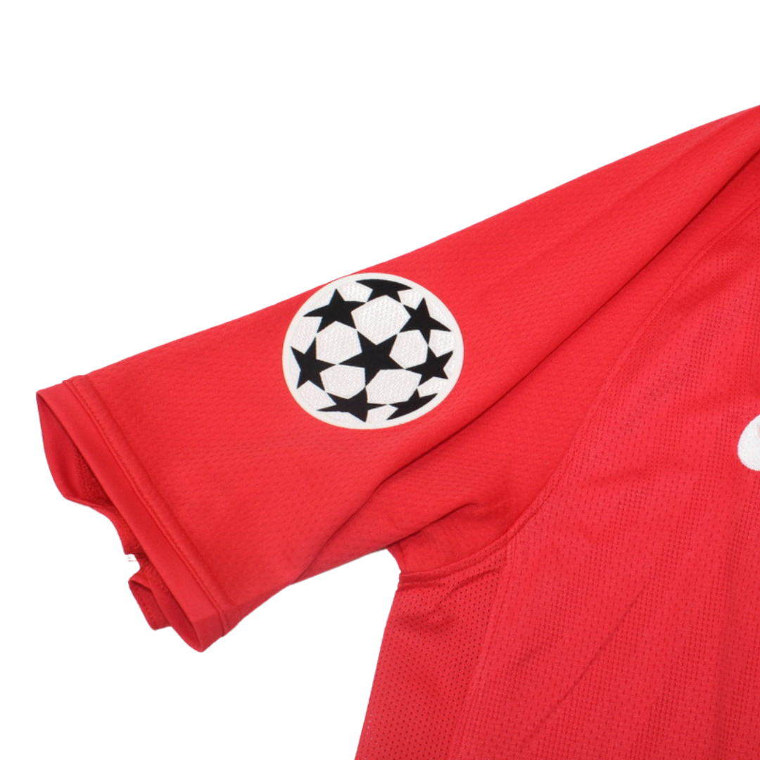 Camisa Manchester United UCL Final 3 Estrelas 07/08 - Versão Retrô