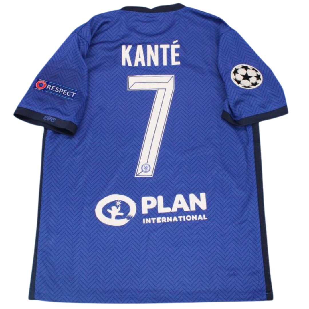 Camisa Chelsea UCL Final 20/21 - Versão Retrô "Kanté" Nº 7