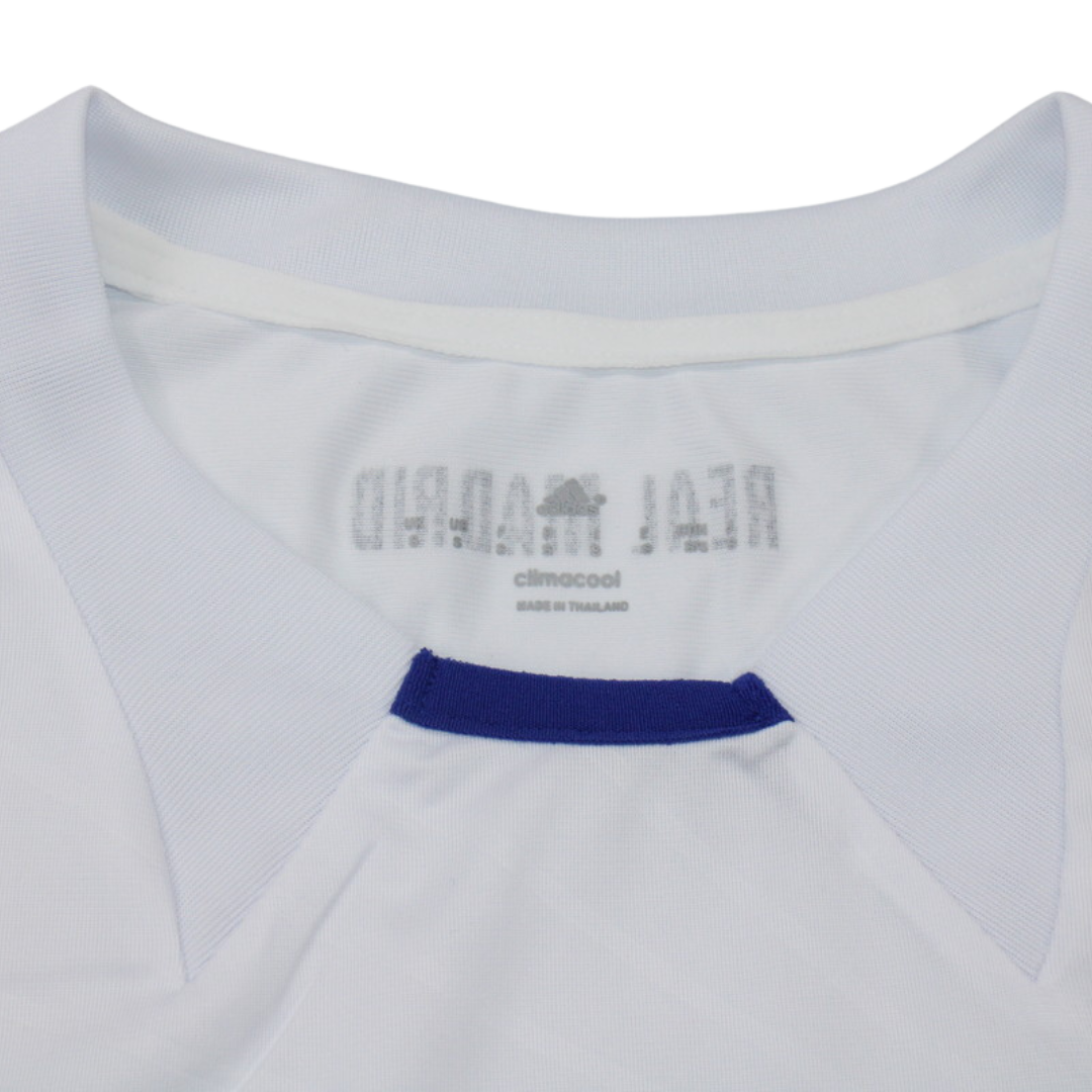 Camisa Real Madrid Manga Longa Home 10/11 - Versão Retrô